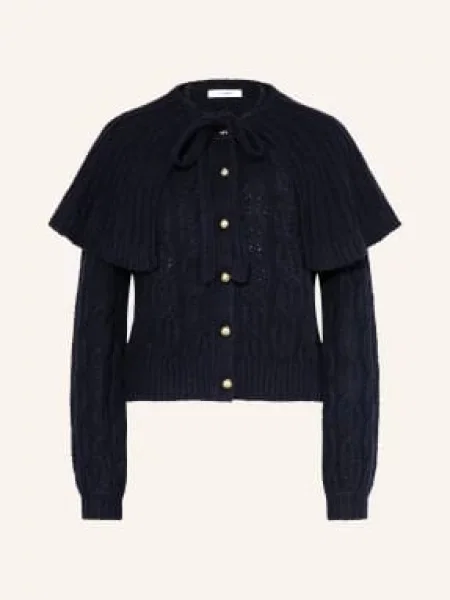 Frame Kardigan blau granatowy