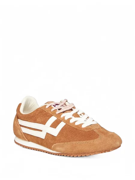 Sneakerși Pro-keds din piele de căprioară maro