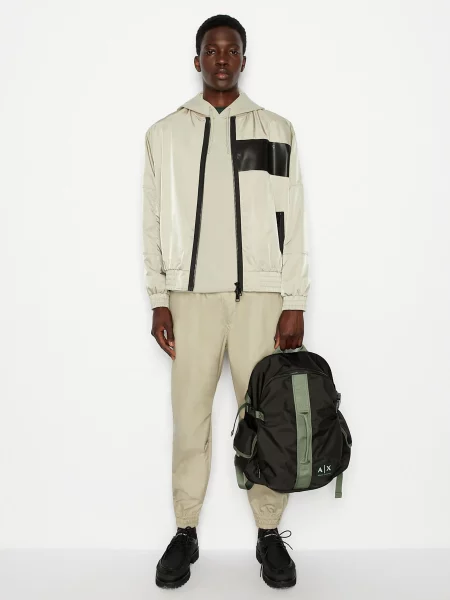 Armani Exchange Бомбер сірий