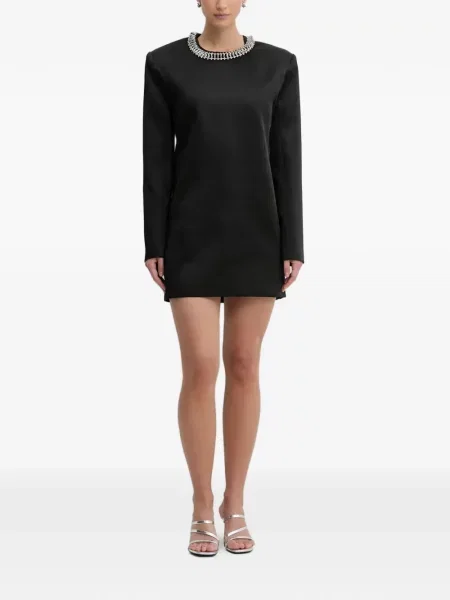 Rochie mini Bardot de costum negru