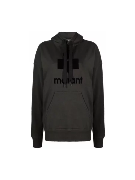 Bluza z kapturem Marant Etoile z kapturem czarna
