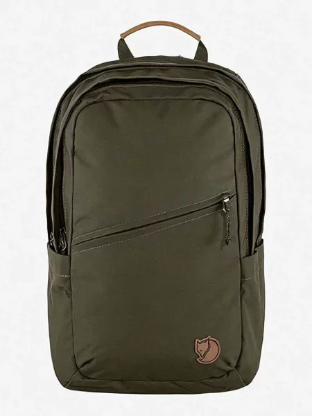 Раница Fjallraven Räven 20 голям с изчистен дизайн зелено