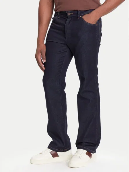 Wrangler Blugi Wrancher Bleumarin Bootcut Fit