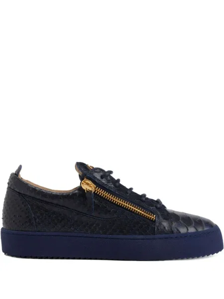 Sneakerși Giuseppe Zanotti Frankie cu imagine albastru