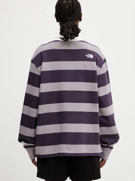 The North Face longsleeve fioletowa