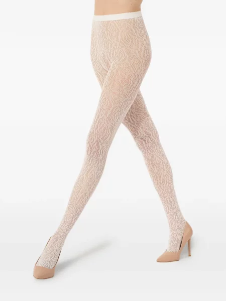 Dresuri Wolford din dantelă alb