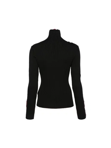 Dzianinowy sweter Paul Smith czarny
