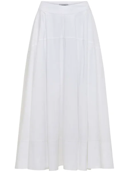 Spódnica midi Azeeza do kolan biała