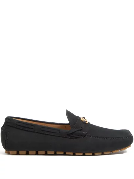 Pantofi loafer Valentino Garavani din piele de căprioară negru