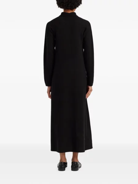 Rochie maxi Chinti & Parker în linie A negru
