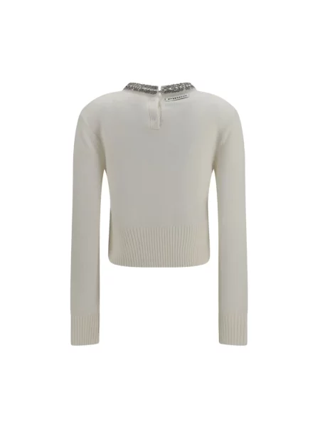 Sweter Pinko wełniany biały