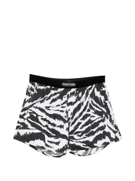 Zebra mintás zokni Tom Ford nyomtatás fehér