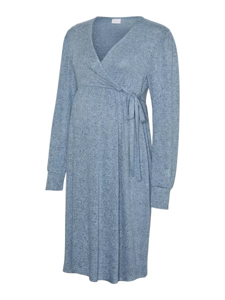 MAMALICIOUS Obleka dimno modra