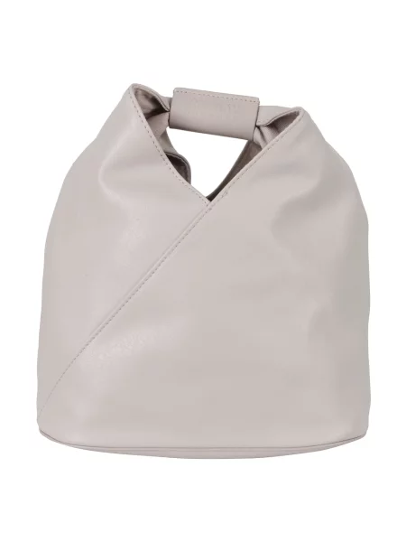 Torebka crossbody Mm6 Maison Margiela skórzana szara