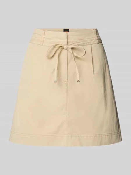 Spódnica mini z wiązanym model ‘Varachute’ Boss Orange