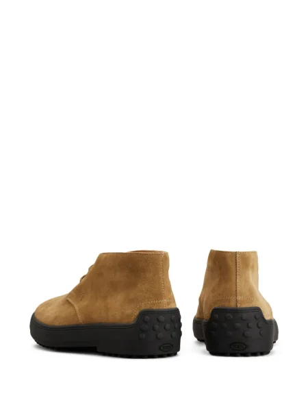 Botine Tod's din piele de căprioară maro