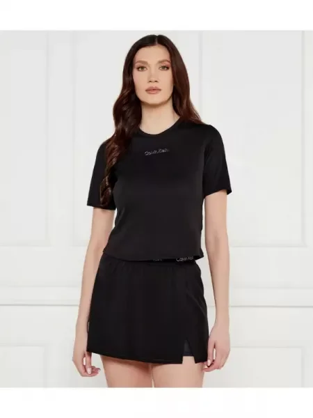 Calvin Klein Performance Tricou | Cropped Fit negru