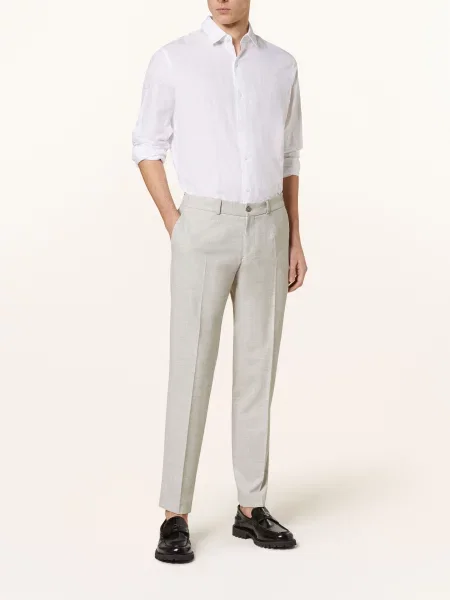 Paul Spodnie Garniturowe Extra Slim Fit beige beżowe
