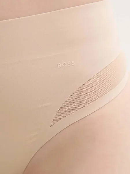 Kalhotky BOSS THONG HW B.BODY béžový