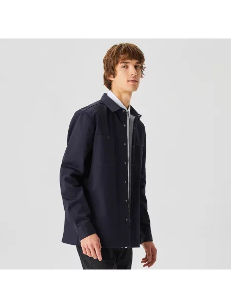 Lacoste Koszula Lacoste granatowa