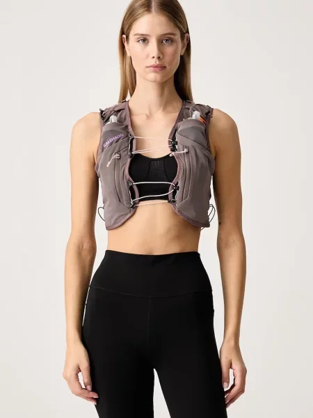 Salomon vestă de alergare ADV SKIN 12 roz
