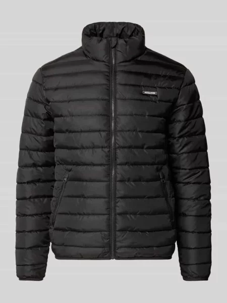 Kurtka z naszywką z logo model ELVIS' Jack & Jones czarna