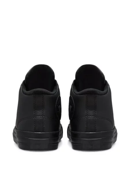 Sneakerși Converse Chuck Taylor All Star cu platformă din piele de căprioară streetstyle negru