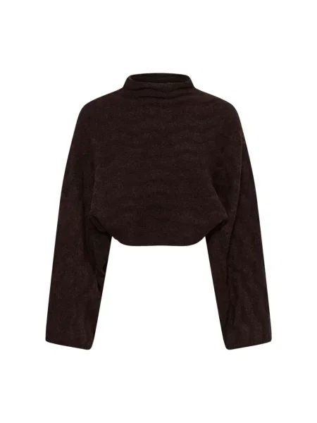 Sweter Soaked In Luxury brązowy