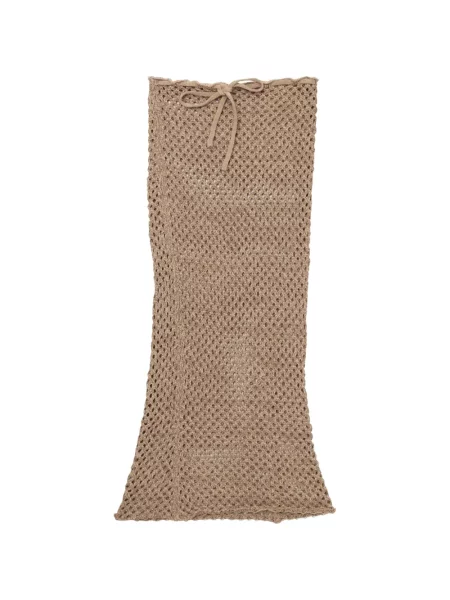 Top Elegancia tricotate maro