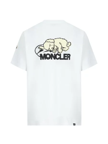 Koszulka dziecięca Moncler Enfant biała