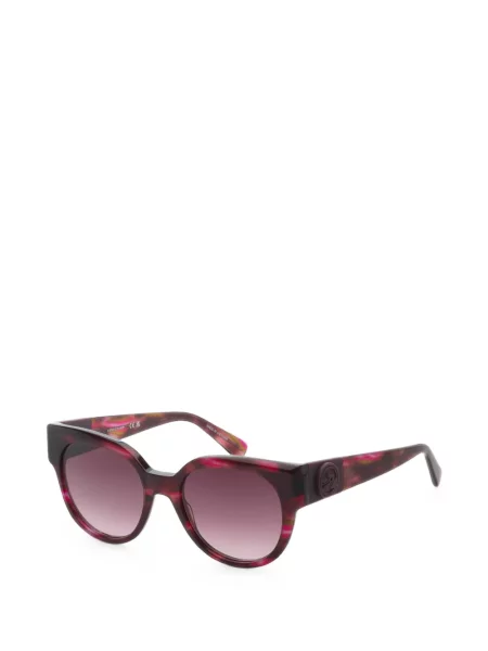 Ochelari de soare Longchamp cu imprimeu geometric violet