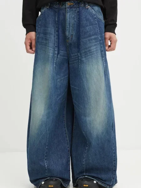 Džíny Needles H.D. Buggy modré