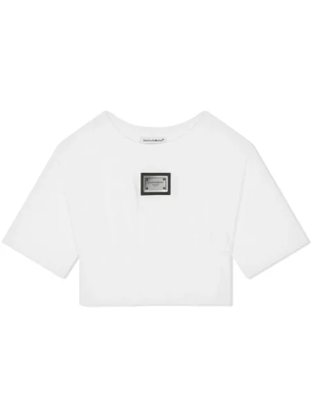 Tricou copii Dolce & Gabbana alb