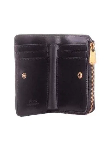 Portofel Pinko din piele negru