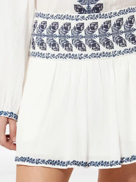 Mini fusta mini Marant Etoile mini alb