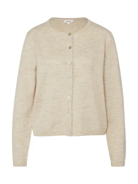 S.Oliver Geacă tricotată bej