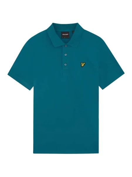 Tricou polo Lyle & Scott albastru