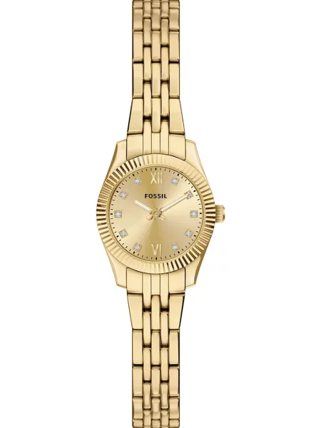 Fossil Zegarek Scarlette Złoty żółty