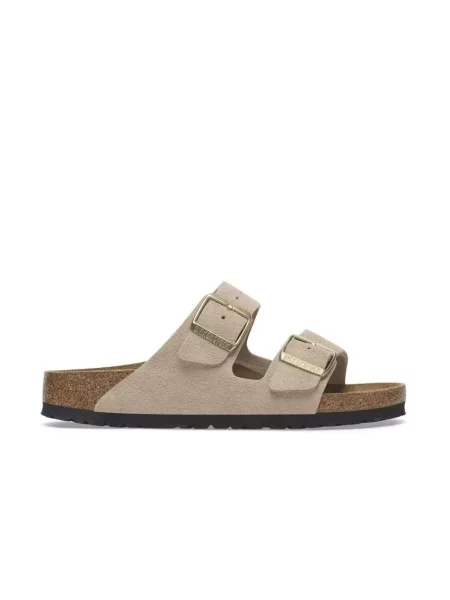 Sneakers Birkenstock Arizona Suede Leather Sandcastle EUR 36 beżowe