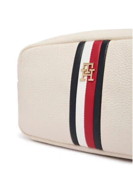Tommy Hilfiger Táska Th Corp Ess Camera Bag Krém