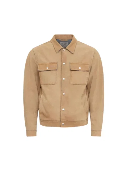 Kurtka Mm6 Maison Margiela beżowa