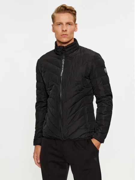 Emporio Armani Geacă din puf negru