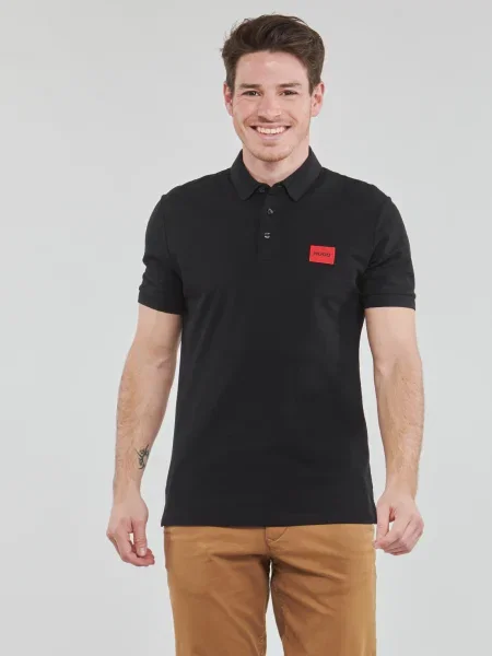 Tricou polo Hugo negru