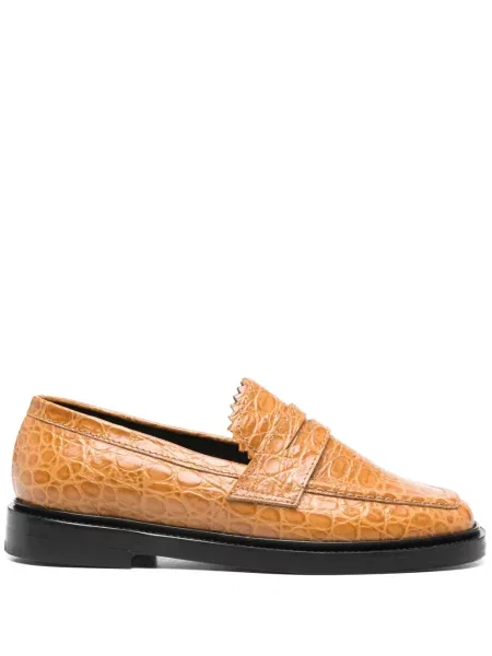 Pantofi loafer Nicole Saldaña maro