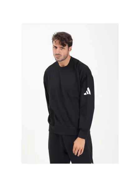 Adidas Bluzy Mężczyzna M Essentials Sweter czarny