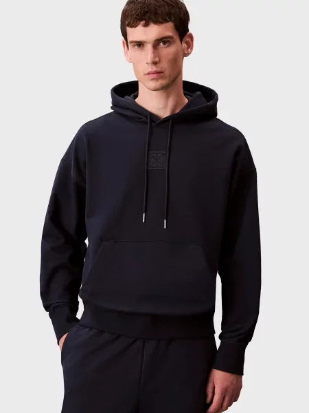 Махрова толстовка Calvin Klein синя