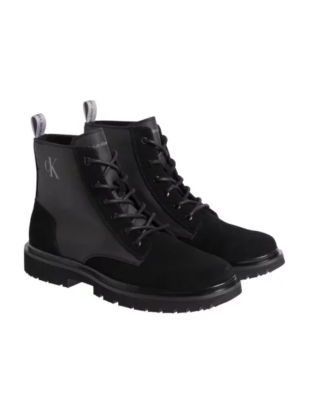 Buty trekkingowe Calvin Klein Jeans trekkingowe czarne