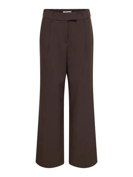 ONLY Pantaloni cutați ONLLinda-Raven închis maro