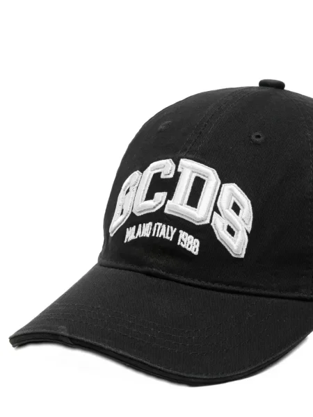 Шапка Gcds бродирана черно