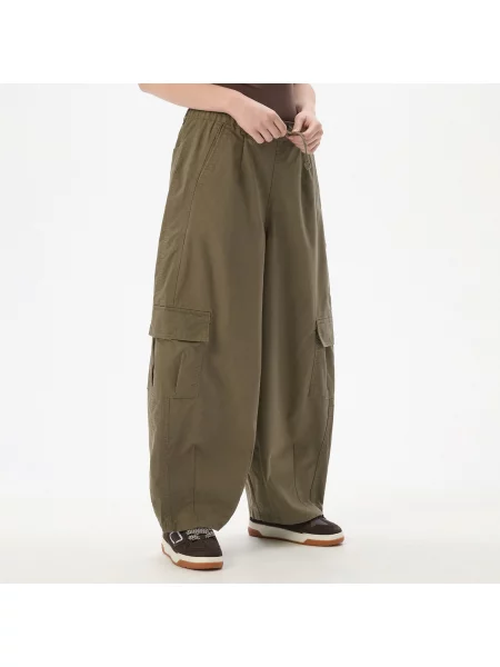 Брюки Cropp зеленые